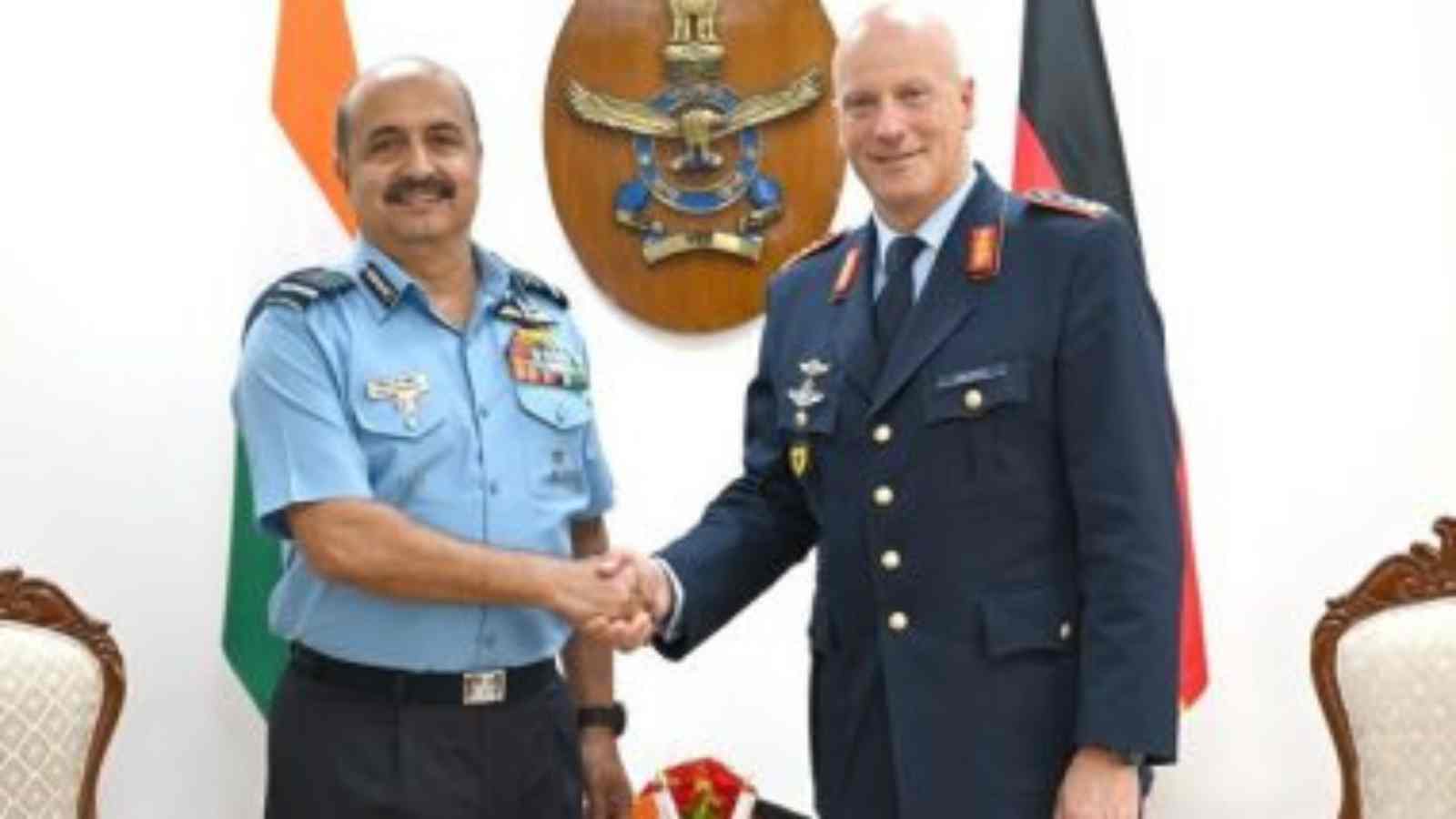 German Cooperation with Indian Air Force: Discussion on enhancing both the air forces.