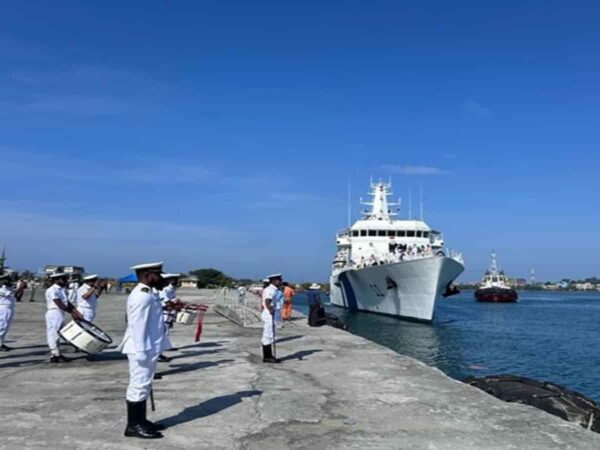 Indian coast guard ships conclude Exercise Dosti, head to Galle, Sri Lanka