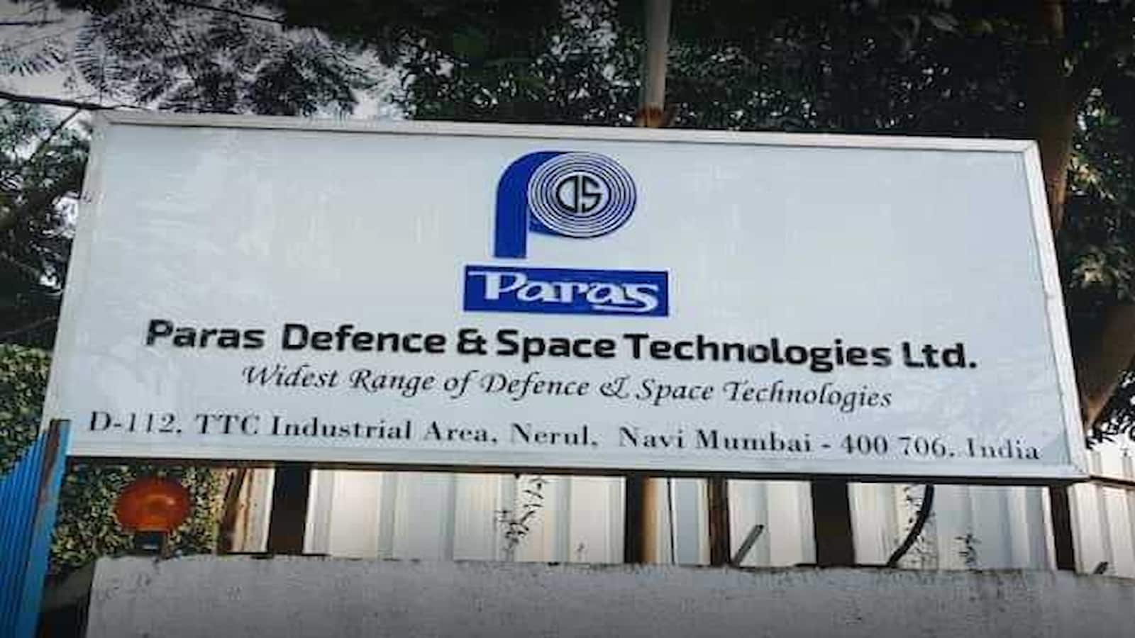 Paras Defence & Space Technologies stock