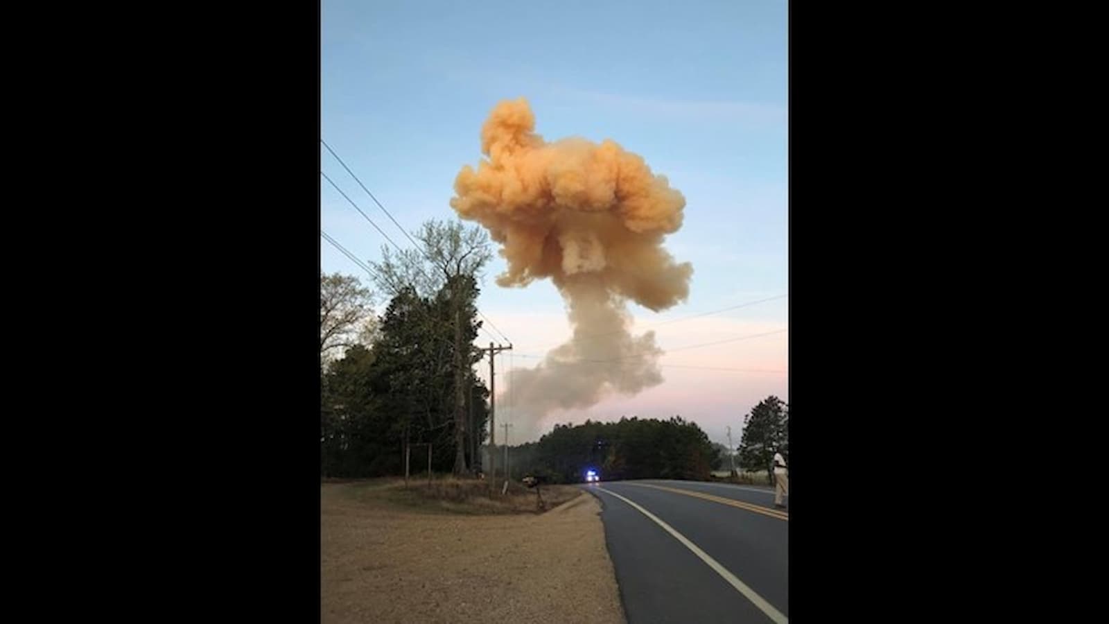 Explosion at Arkansas, Arkansas truck Explosion