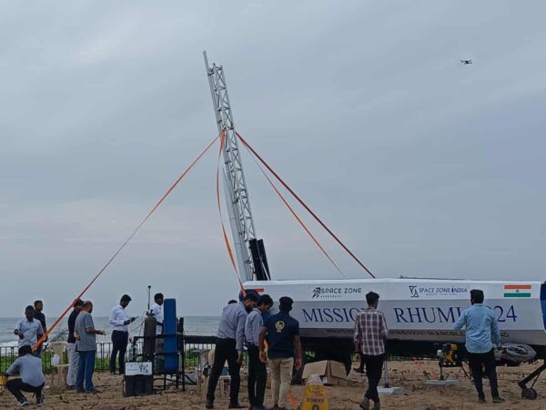 India's First Reusable Hybrid Rocket Launched By Space Zone India