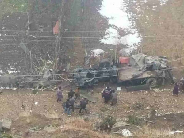 Army vehicle falls into gorge in J-K's Bandipora, four soldiers injured