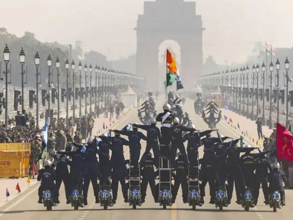 Republic Day, Navy Contingent. Honorary Commissions for Republic Day 2025