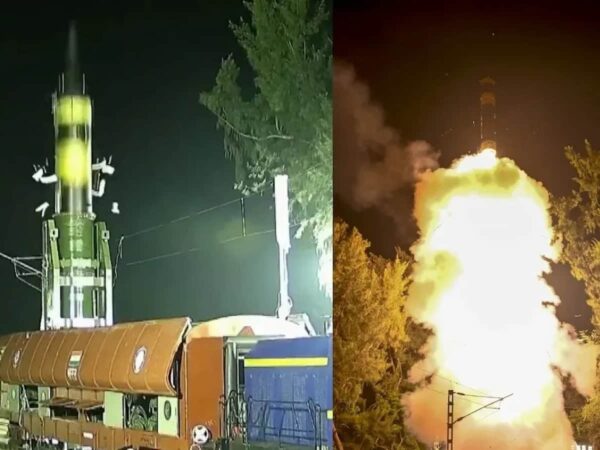 Agni-Prime Missile Test