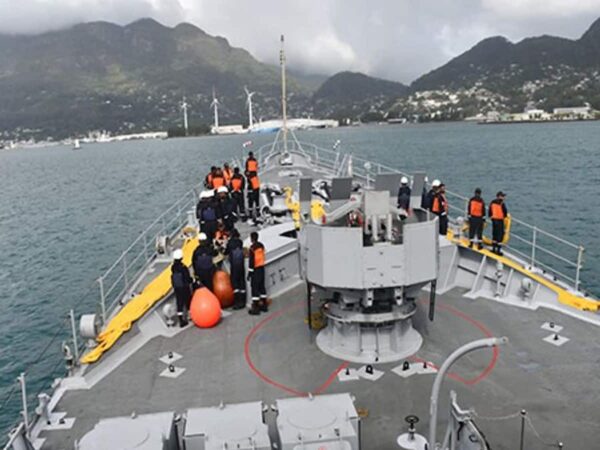 Indian Navy Squadron in Seychelles