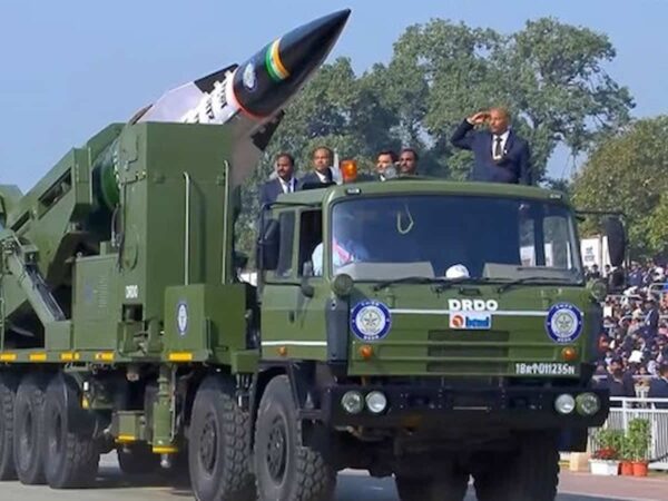Hypersonic Missile on Republic Day Parade
