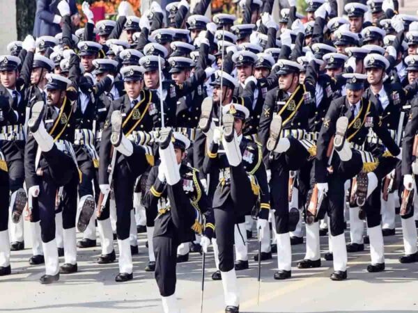 Indian Navy Marching Contingent 