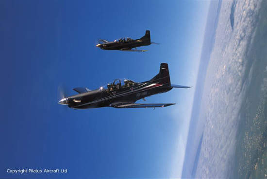 European Pilatus PC-7 Military Trainers Upgrade