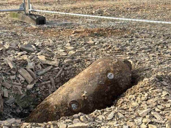 German WWII Bomb in Southway