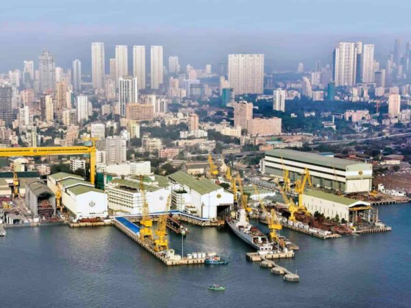 Mazagon Dock Shipyard in Maharashtra