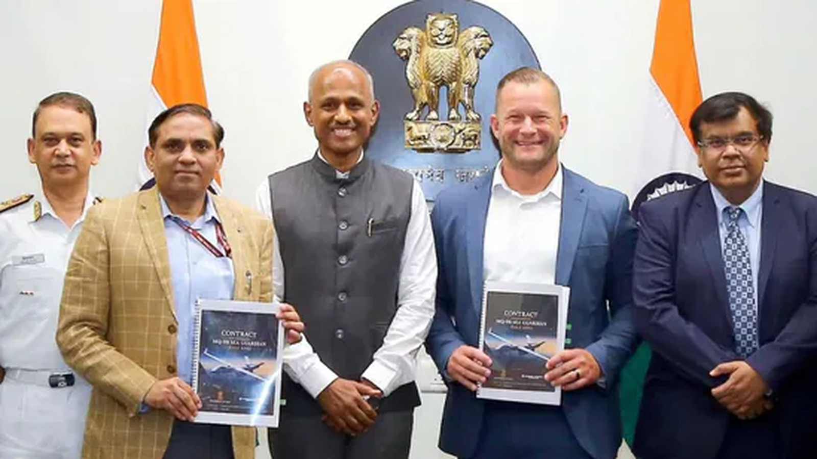 India Boosts Maritime Surveillance With ₹1,943 Crore Lease Deal for 2 MQ-9B Sea Guardians