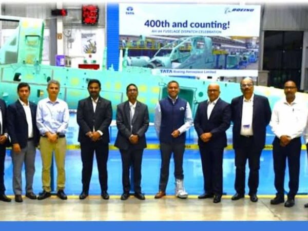 Tata Boeing 400th Apache Fuselage