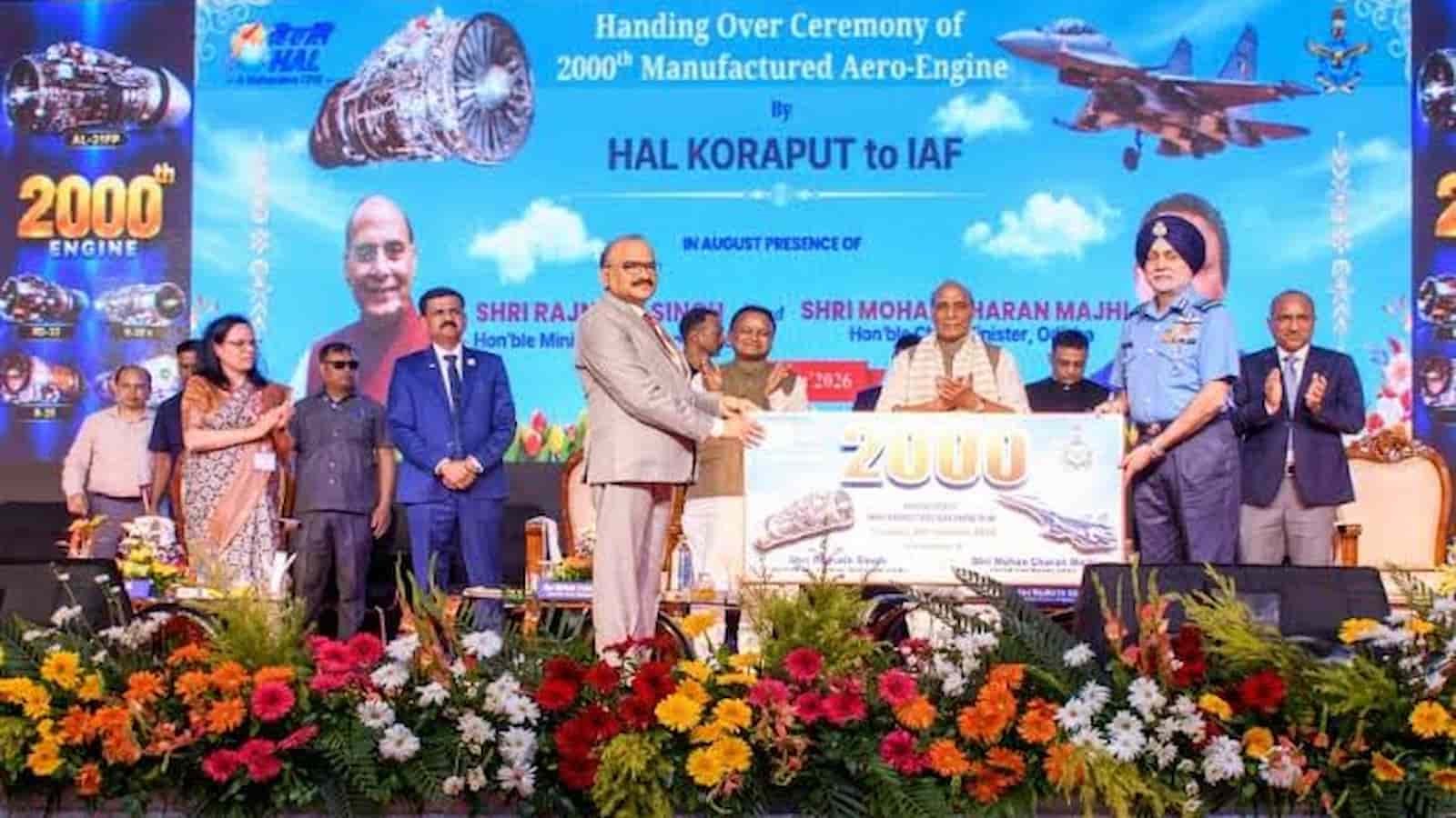 HAL Delivers 2,000th Aero-Engine