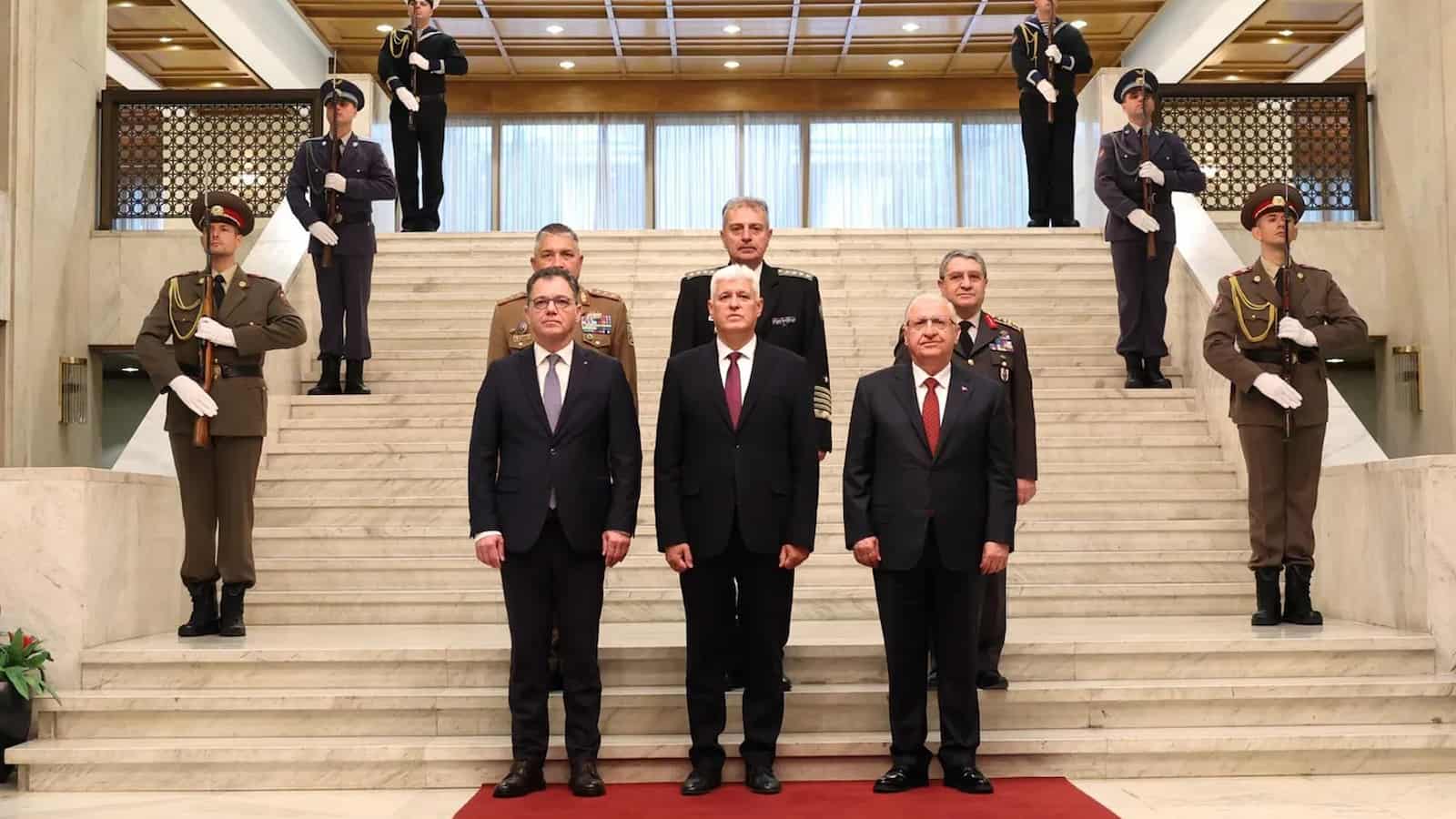 Türkiye and Bulgaria and Romania Defence Meeting